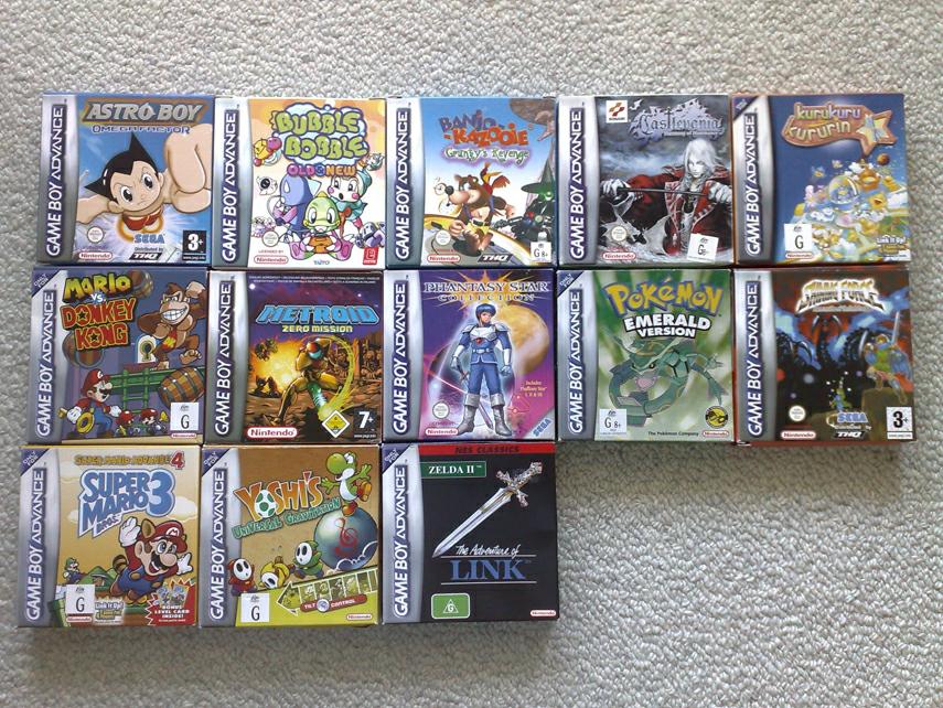 Game Boy Advance Games